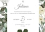 custom wedding invitation printable and digital luxurious